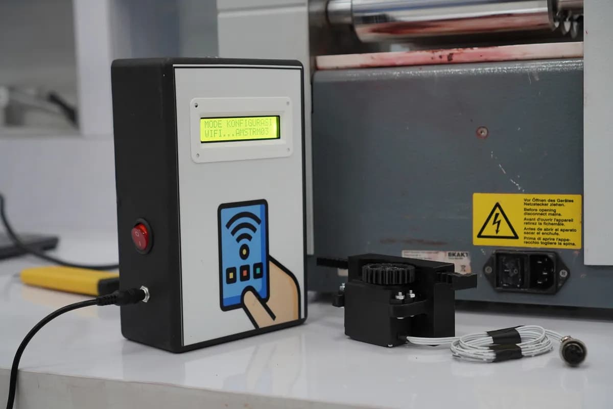 RFID device pada mesin